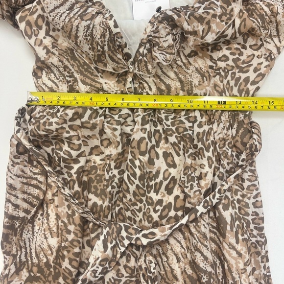 SPELL AND THE GYPSY COLLECTIVE LEOPARD PRINT ADA GOWN NWT SIZE SMALL - Picture 10 of 12